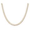 9ct Yellow Gold Curb Chain 22"