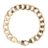 9ct Yellow Gold Curb Bracelet 8.5"