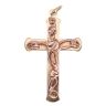 9ct Yellow and Rose Gold Clogau Tree Of Life Cross Pendant