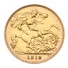 1912 George V Large Head UK Half Sovereign Coin