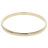 14ct Yellow Gold Patterned Bangle
