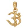 22ct Yellow Gold Om Pendant