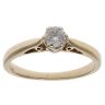 9ct Yellow Gold 0.25ct Brilliant Cut Diamond Solitaire Ring