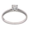 18ct White Gold 0.42ct Brilliant Cut Diamond Solitaire Ring