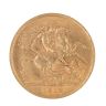 1912 George V Large Head UK Half Sovereign Coin