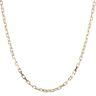 9ct Yellow Gold Square Belcher Chain 20"
