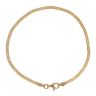 22ct Yellow Gold Flat Milan Bracelet 7.5"