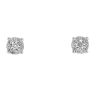 9ct White Gold 0.16ct Diamond Stud Earrings by Anya Belle