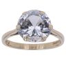 9ct Yellow Gold Cubic Zirconia Single Stone Ring