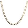 18ct Yellow Gold Curb Chain 18"