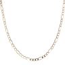 9ct Yellow Gold Figaro Chain 18"