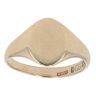 9ct Yellow Gold Oval Signet Ring