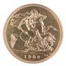 1982 Elizabeth II Decimal Portrait UK Half Sovereign Coin
