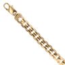 14ct Yellow Gold Curb Bracelet 8"