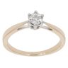 9ct Yellow Gold 0.04ct Diamond Solitaire Ring