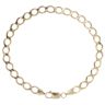 9ct Yellow Gold Curb Bracelet 8.5"