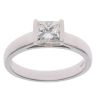 18ct White Gold 0.75ct Princess Cut Diamond Solitaire Ring