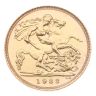 1982 Elizabeth II Decimal Portrait UK Half Sovereign Coin