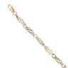 9ct Yellow Gold Fancy Bracelet 7"