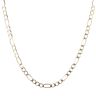 9ct Yellow Gold Figaro Chain 18"