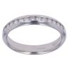 18ct White Gold 0.25ct Round Brilliant Diamond Eternity Ring