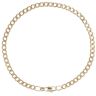 9ct Yellow Gold Curb Bracelet 8.5"