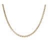 9ct Yellow Gold Belcher Chain 22"