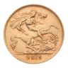 1912 George V Large Head UK Half Sovereign Coin
