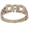 9ct Yellow Gold Patterned Dad Ring