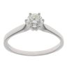 18ct White Gold 0.51ct Brilliant Cut Diamond Solitaire Ring