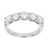 18ct White Gold Five Stone 1.56ct Diamond Ring