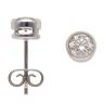 18ct White Gold 0.78ct Brilliant Cut Diamond Stud Earrings