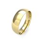 18ct Yellow Gold Traditional Court Wedding Band 6mm