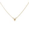 22ct Yellow Gold Cubic Zirconia Necklace 16"