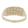 9ct Yellow Gold Five Row Keeper Ring
