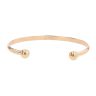 9ct Yellow Gold Plain Torque Bangle