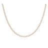 9ct Yellow Gold Double Curb Chain 18"