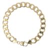 9ct Yellow Gold Curb Bracelet 8.5"
