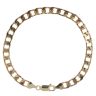 9ct Yellow Gold Curb Bracelet 8"