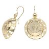 14ct Yellow Gold Lion Drop Earrings