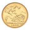 1982 Elizabeth II Decimal Portrait UK Half Sovereign Coin