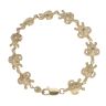 14ct Yellow Gold Turtle Bracelet 7"