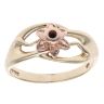 9ct Yellow And Rose Gold Daffodil Clogau Ring