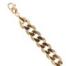 9ct Yellow Gold Curb Bracelet 8.5"
