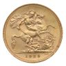 1929 George V Large Head South Africa Full Sovereign Coin