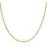 9ct Yellow Gold Rope Chain 22"