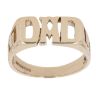 9ct Yellow Gold Dad Curb Ring