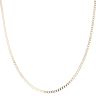 9ct Yellow Gold Curb Chain 18"