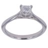 18ct White Gold 0.50ct Princess Cut Diamond Solitaire Ring