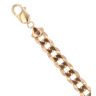 9ct Yellow Gold Curb Bracelet 8.5"